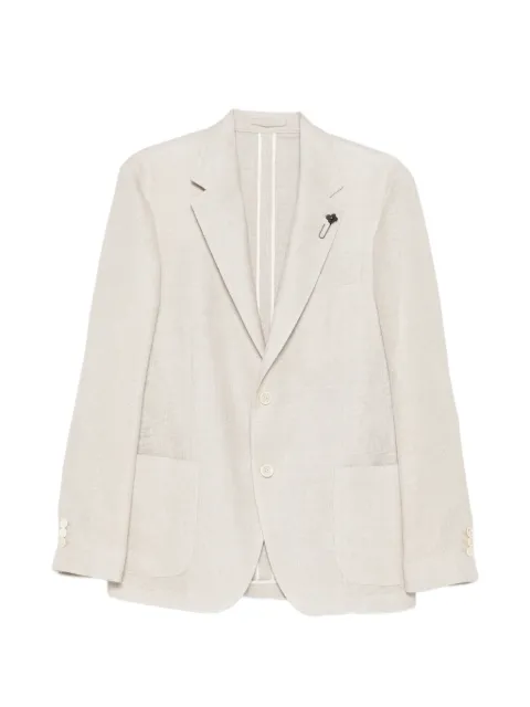 Lardini patch-pocket blazer