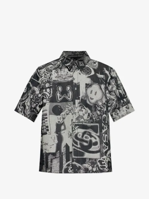 Casablanca printed shirt