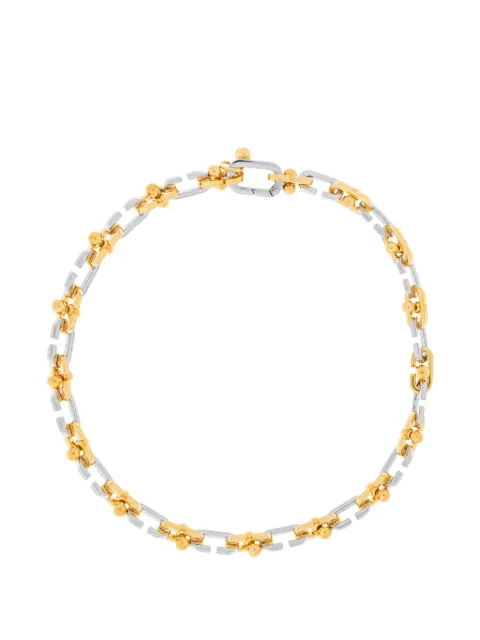 Casablanca two-tone chain necklace
