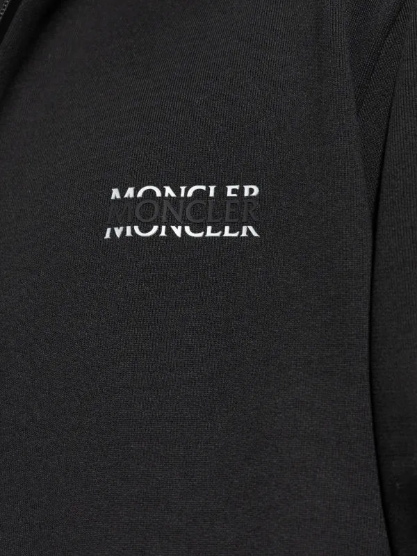 Moncler ジップアップ パーカー | ブラック | FARFETCH JP