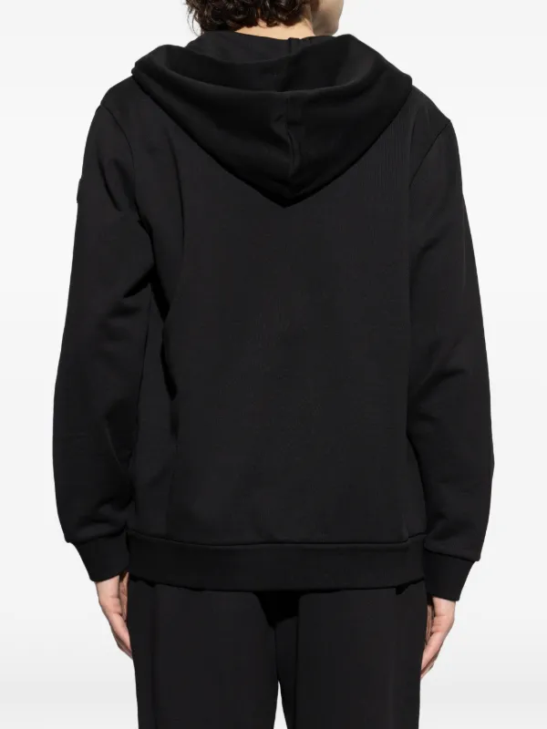 MONCLER ジップアップパーカー ブラック 8071000180599 Moncler ジップアップ パーカー | ブラック | FARFETCH JP