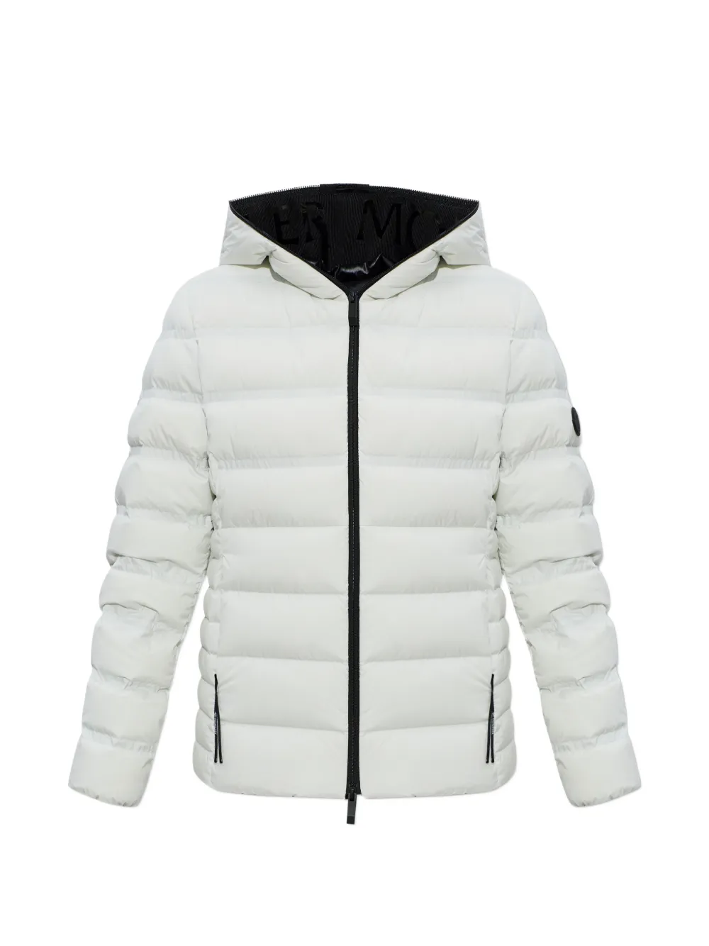 MONCLER Wattierte Alete Kapuzenjacke - Weiß