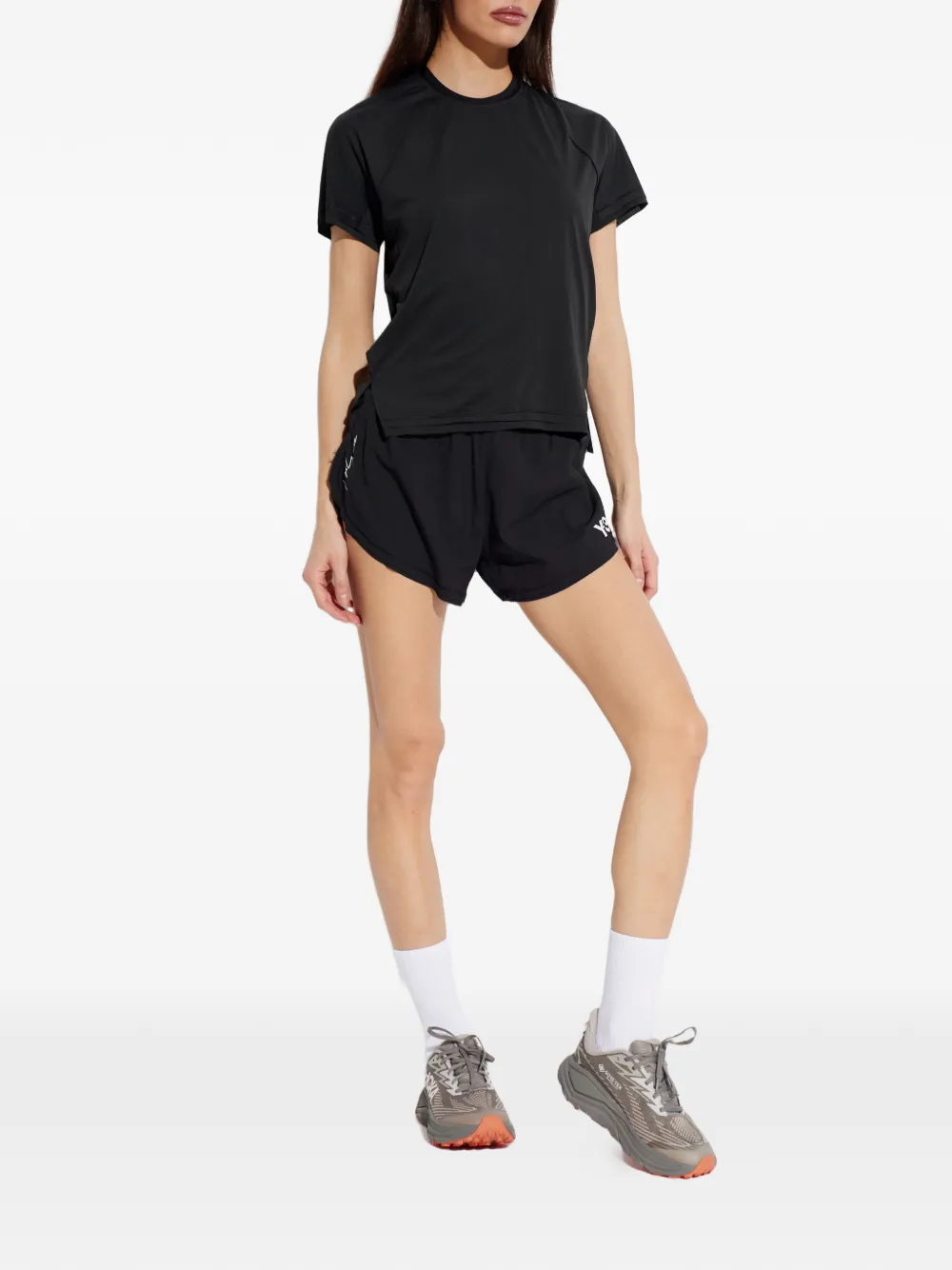 HOKA Challenger 8 logoprint sneakers Grijs