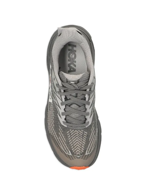 HOKA Challenger 8 logo-print Sneakers | Grey | FARFETCH