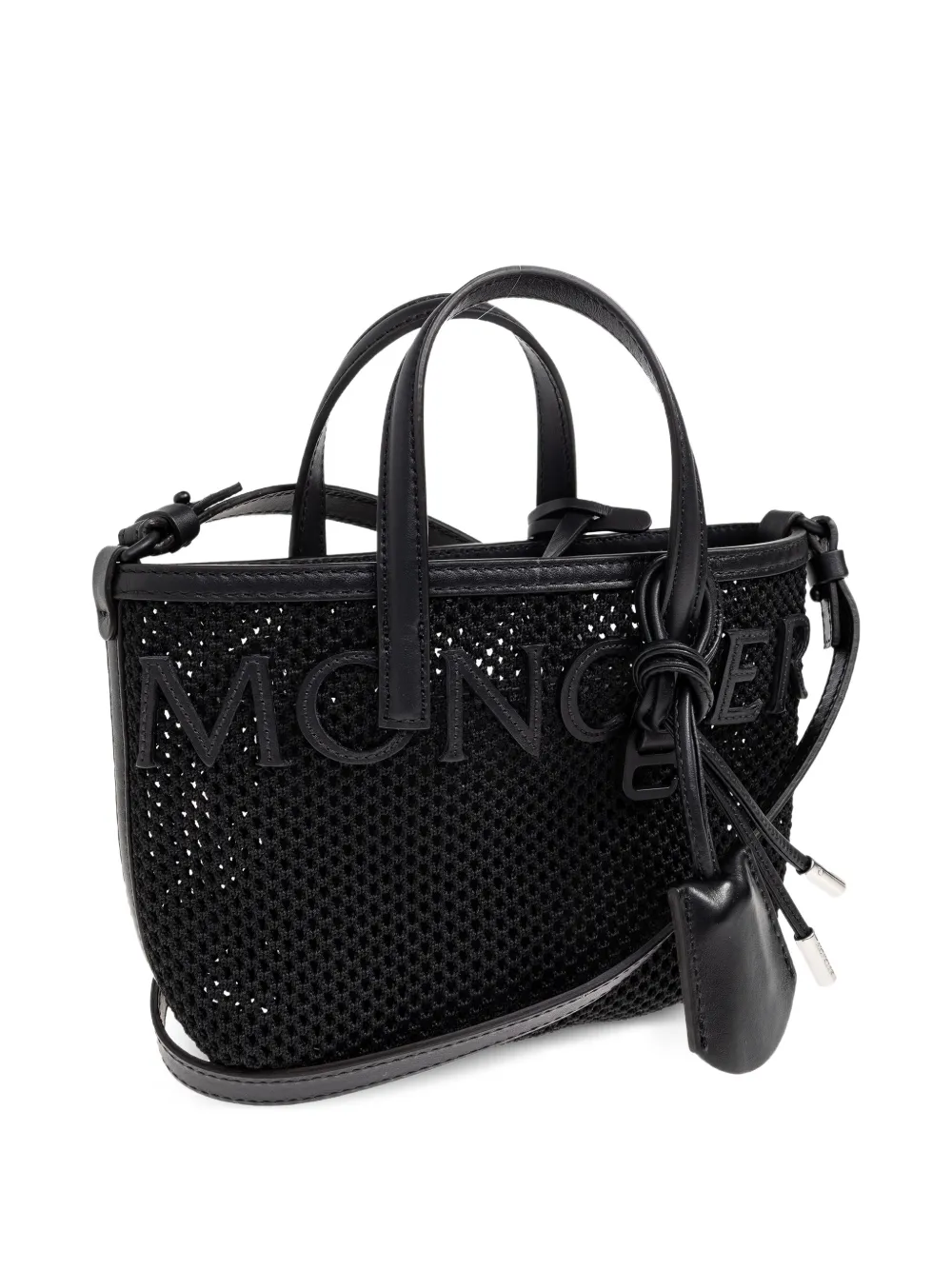 Moncler Very mesh shopper Zwart