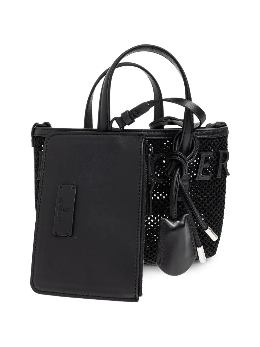 Moncler Very Mesh Tote Bag | Black | FARFETCH