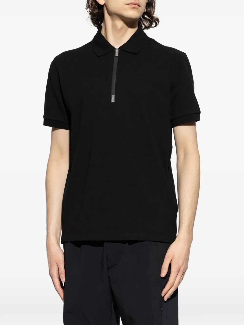 最新［極美品］MONCLER ワッペン　ポロシャツ M ブラック　5S289 MONCLER/モンクレール】からダブルワッペンポロシャツ買取入荷[2021.05