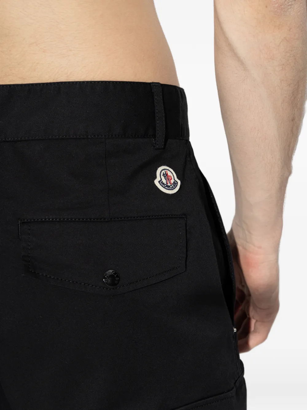 Moncler Cargo broek Zwart