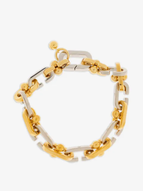 Casablanca bracelet à détail de chaîne
