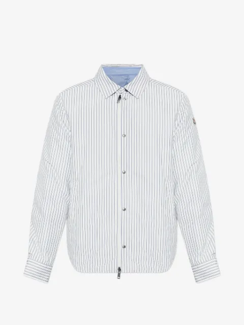 Moncler Crescent reversible striped quilted jacket
