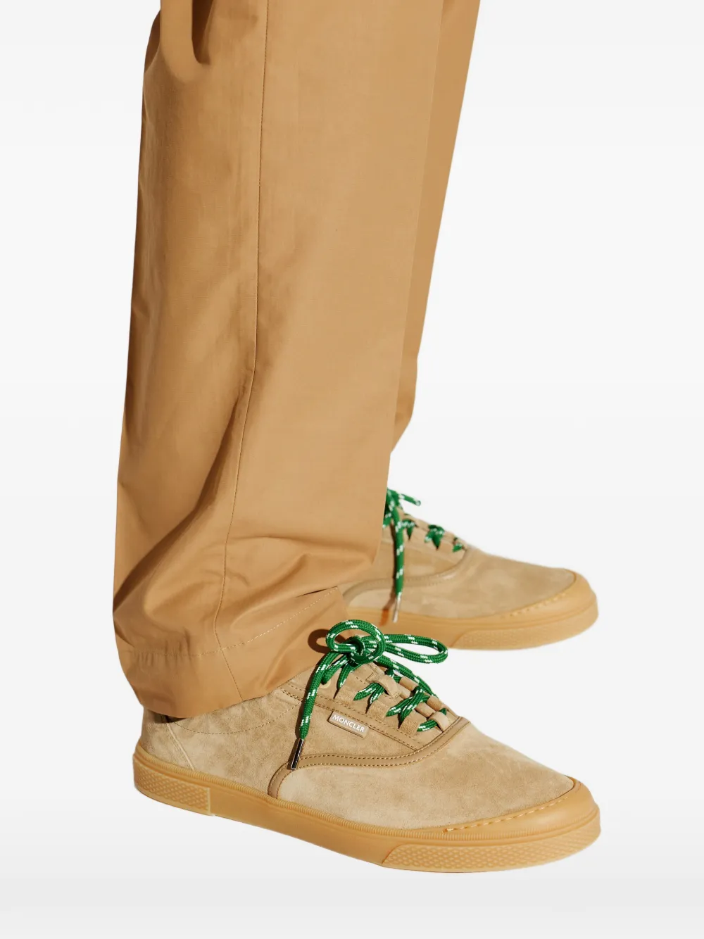 Moncler Suède sneakers Beige