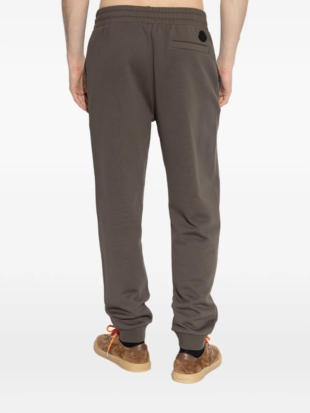 Moncler Trainingsbroek met logo Bruin
