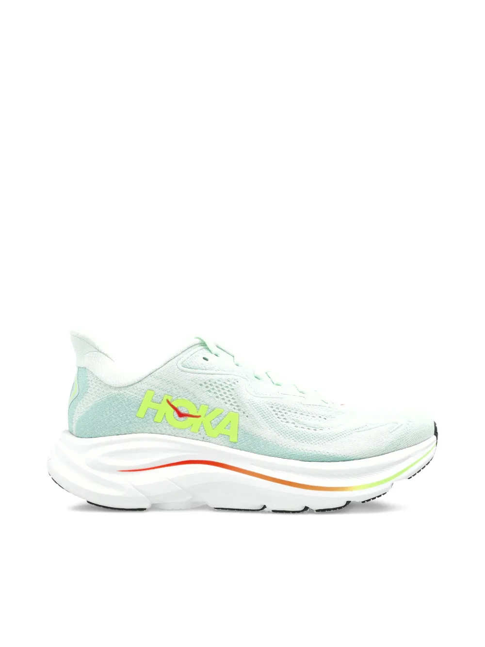 HOKA Clifton 10 logo-detail sneakers - Verde