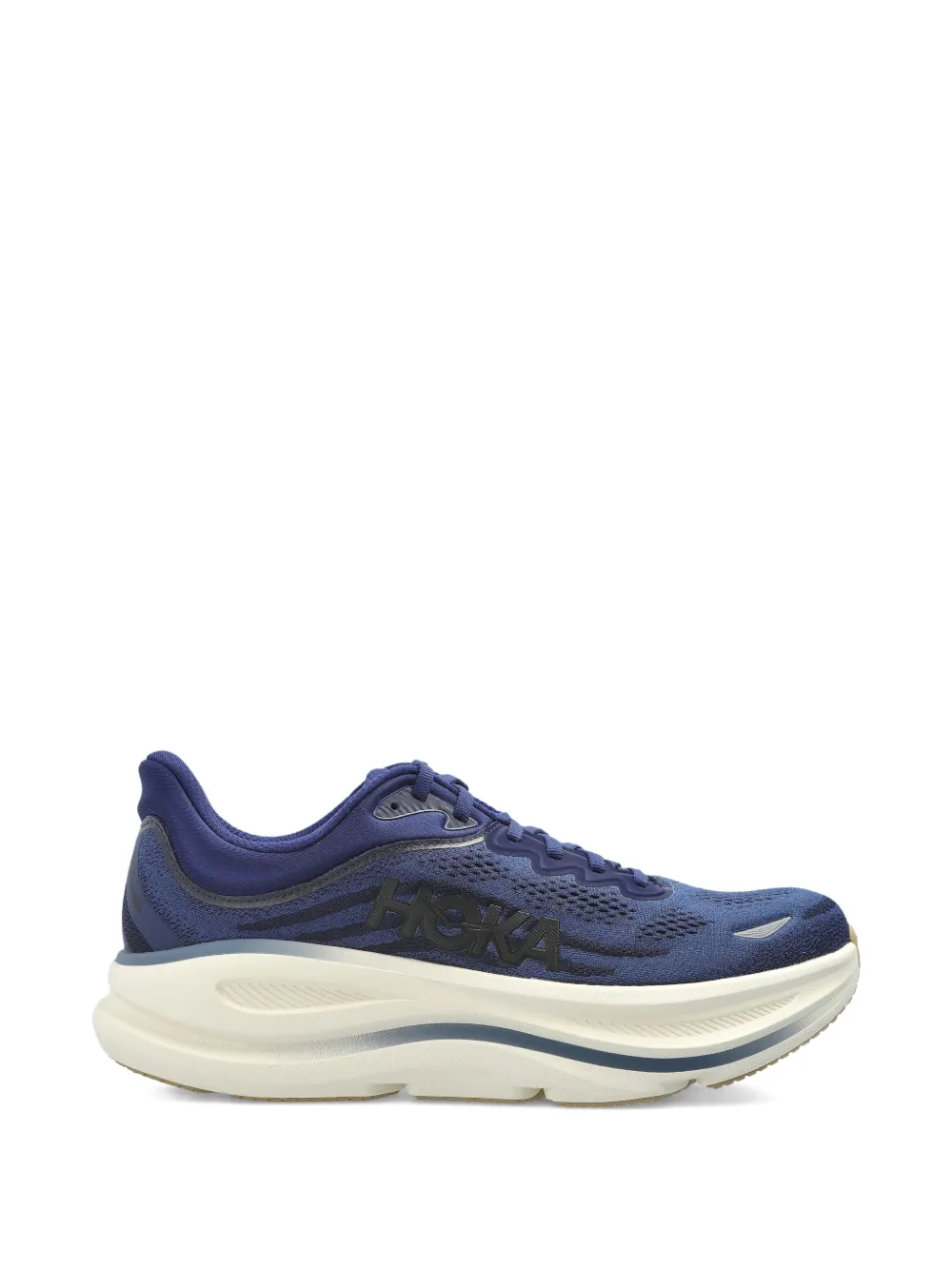 HOKA Bondi 9 lace-up sneakers - Blu