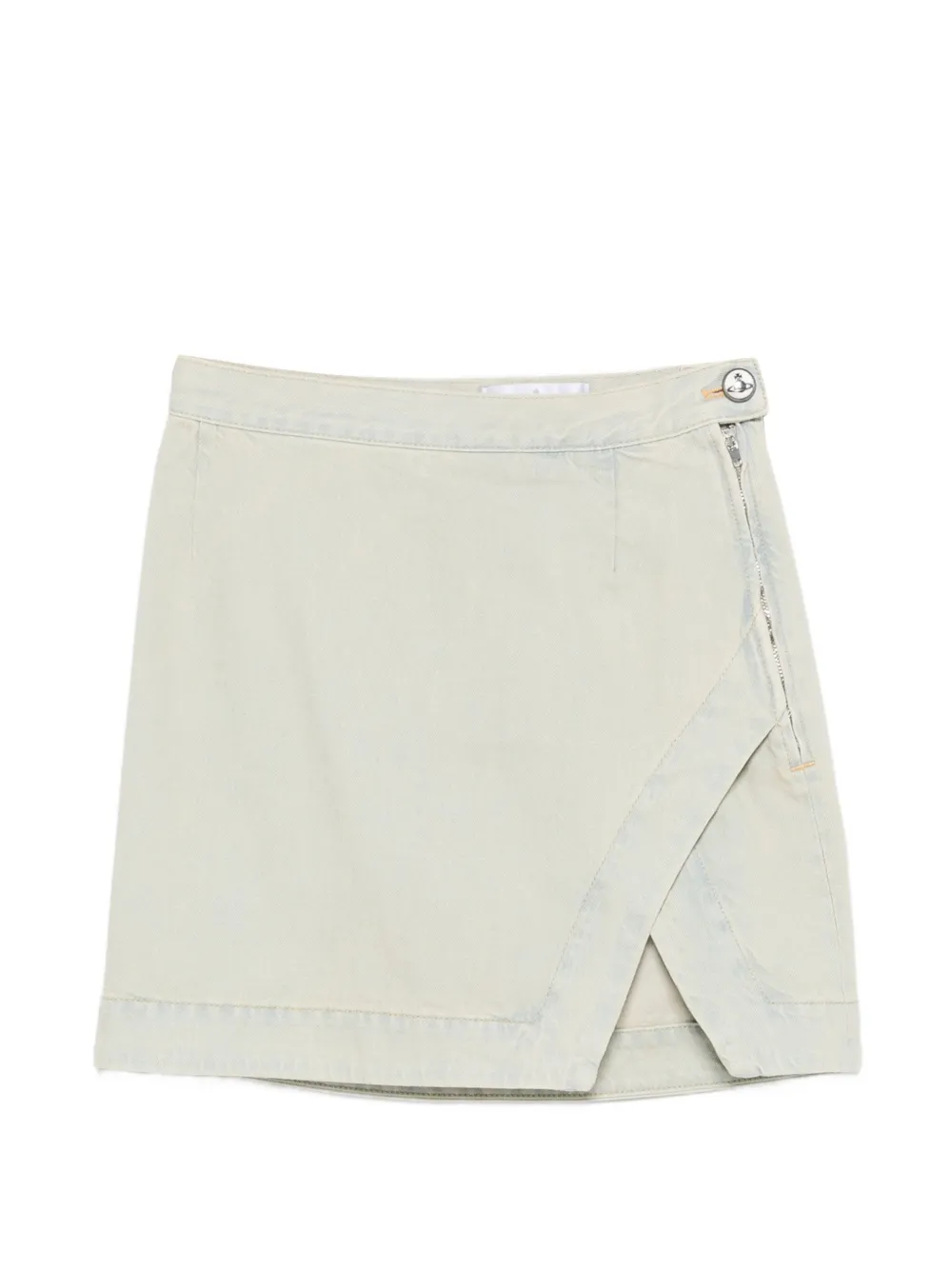 Vivienne Westwood Rita asymmetrical denim skirt - Blu