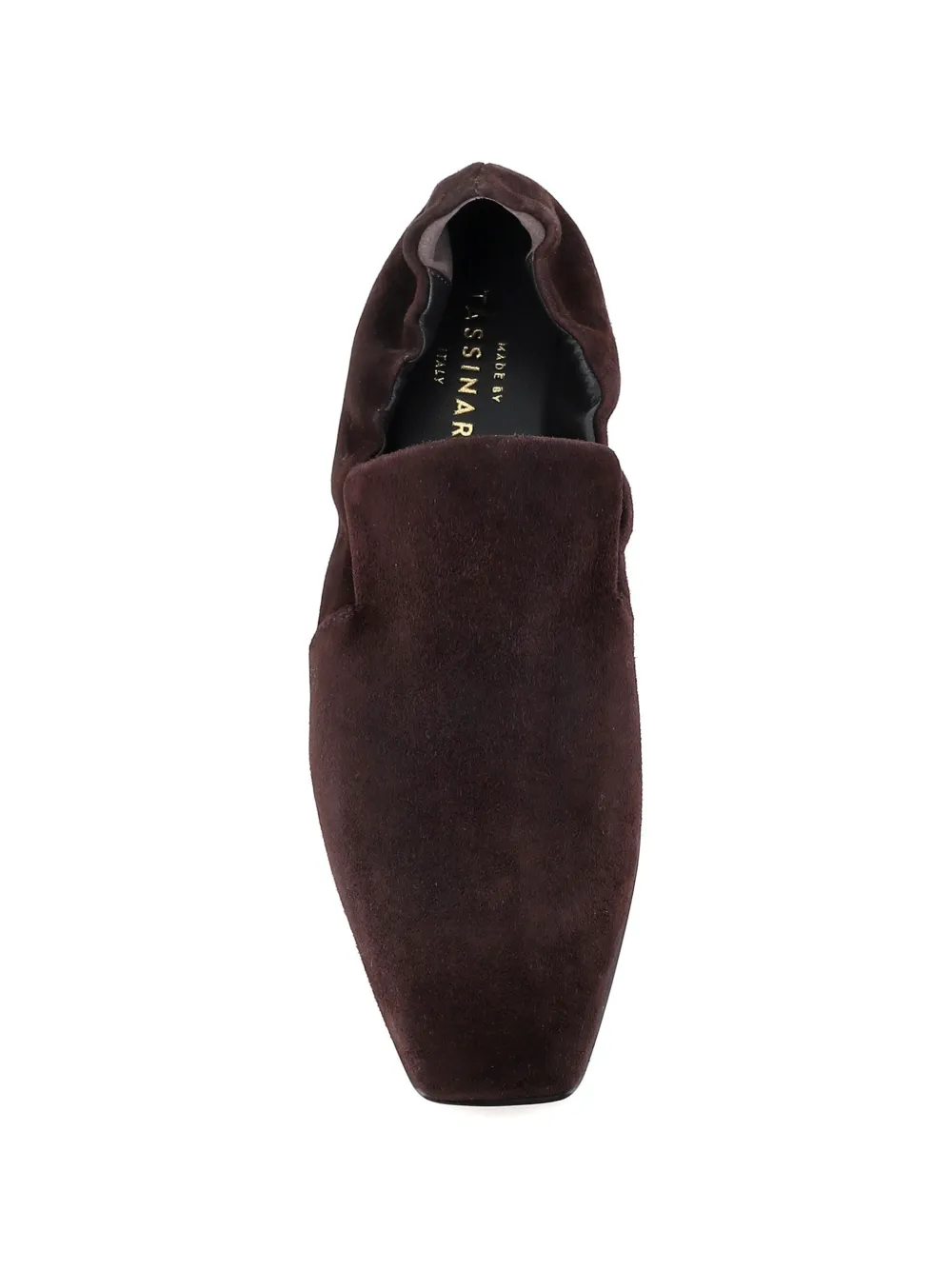 Tassinari Cloe suède loafers Bruin