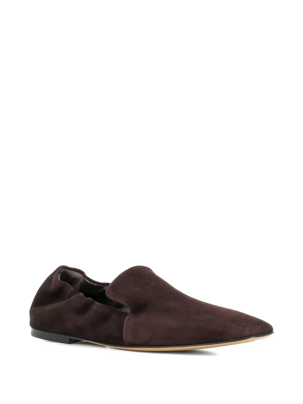 Tassinari Cloe suède loafers Bruin