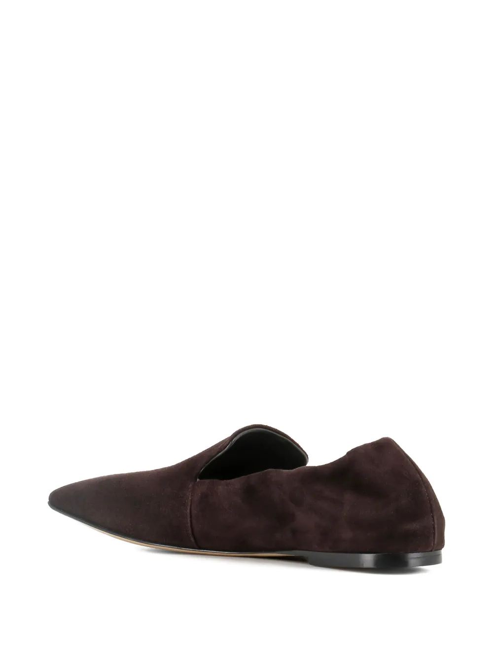 Tassinari Cloe suède loafers Bruin