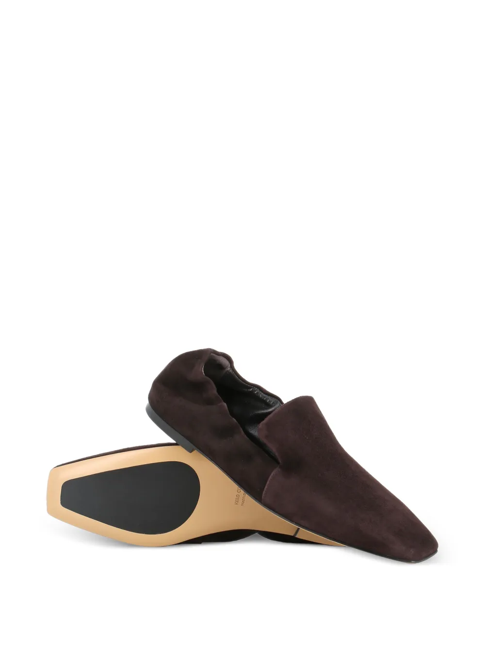 Tassinari Cloe suède loafers Bruin