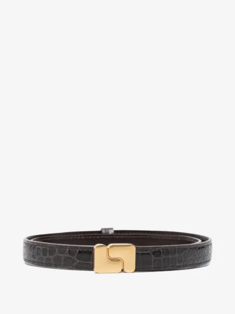 Soeur mini Ninon croc-effect belt