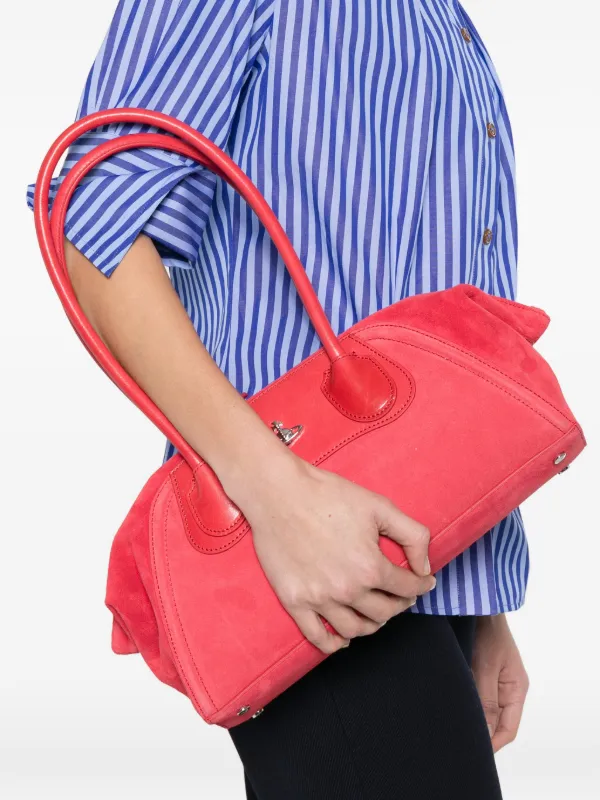 Vivienne Westwood Shirley オーブ ショルダーバッグ S | レッド 