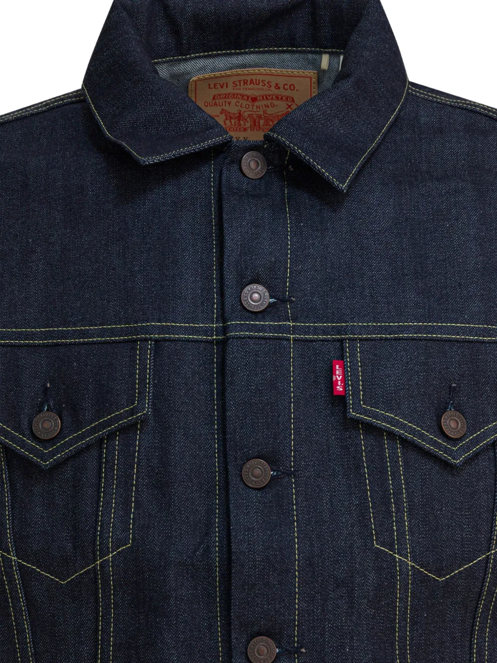 Levi's 1961 Type III 557 denim jack Blauw