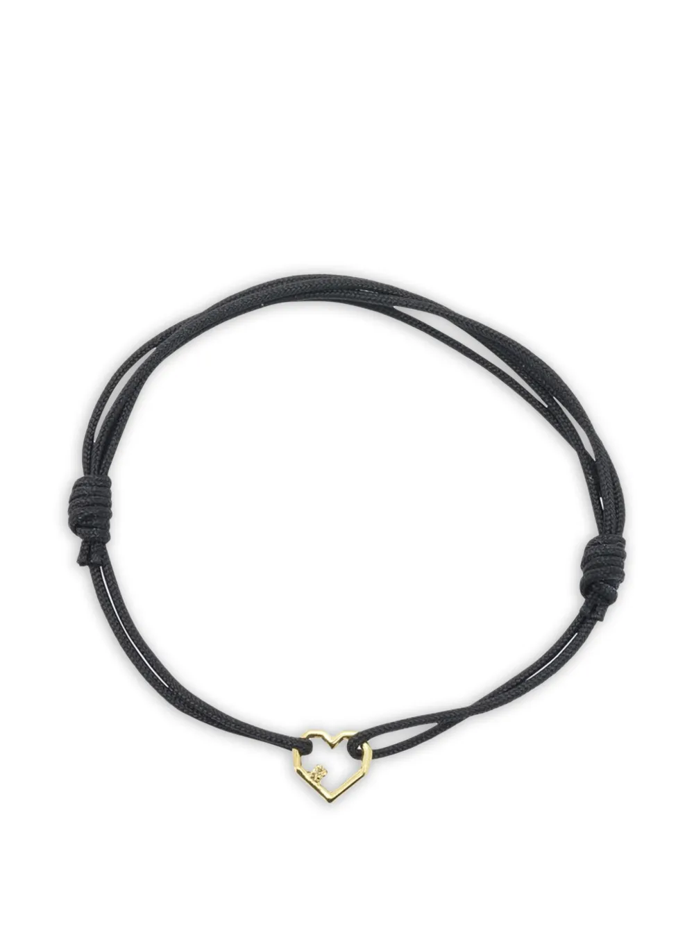 Aliita Mini Corazon Brillante cord bracelet - Oro