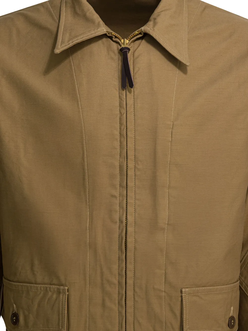  Buzz Ricksons M-421a Zip-up Jacket - Green 