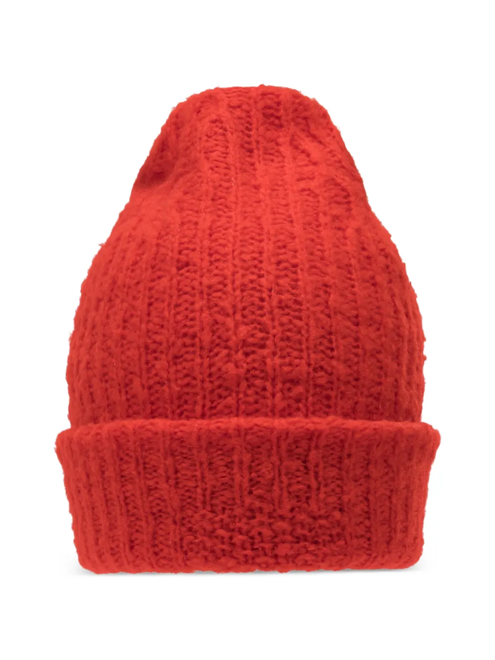 Guest In Residence ribbed turn-up beanie - Rosso