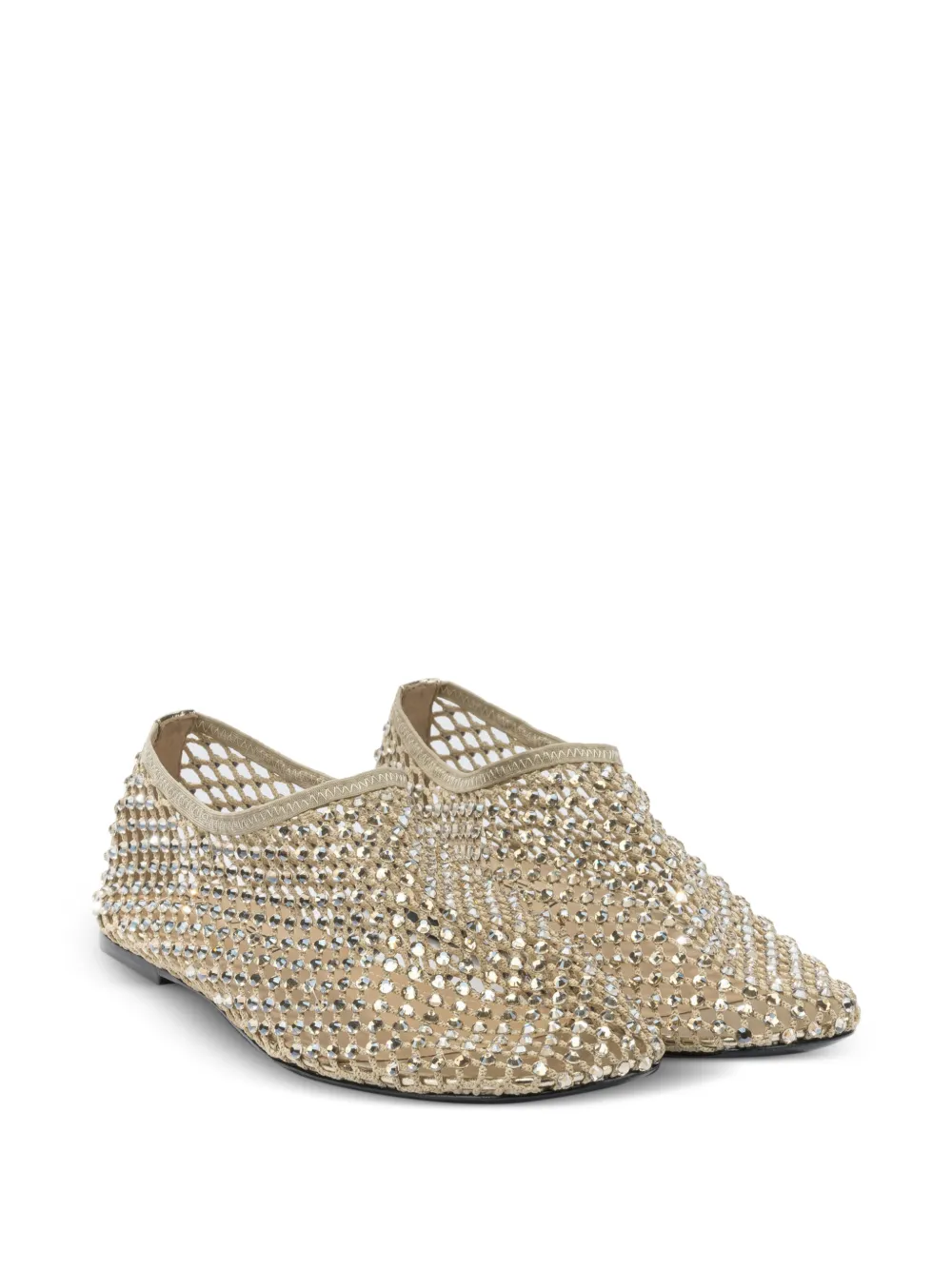 strategia shoes R11 embellished ballet flats Beige
