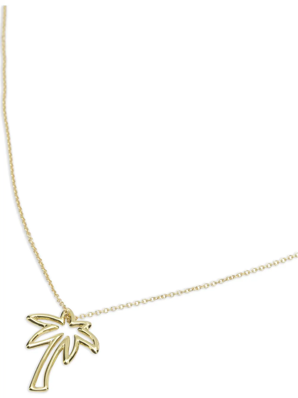 Palm Tree Golden Necklace