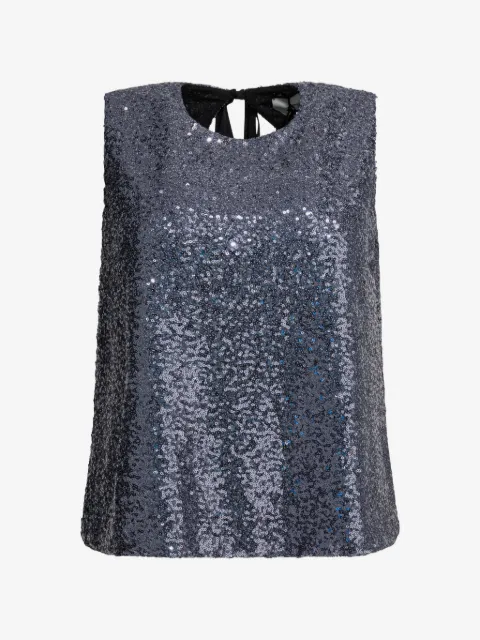 Semper blouse crop à détail noué