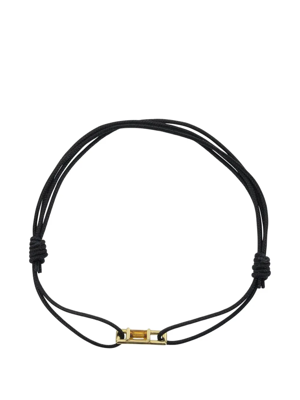 Aliita Letra I bracelet - Nero