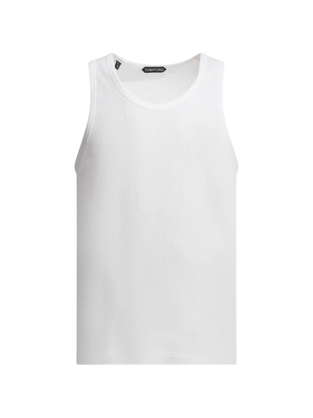 TOM FORD round-neck tank top - Bianco