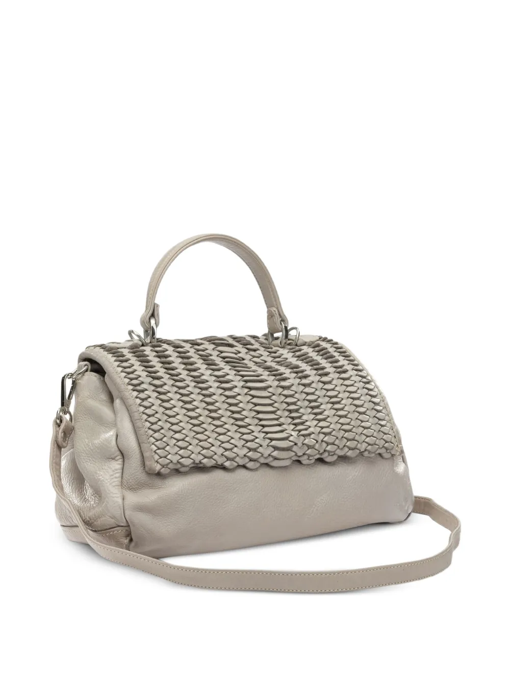  Reptile's House Medium Mirage Woven Tote Bag - Neutrals 