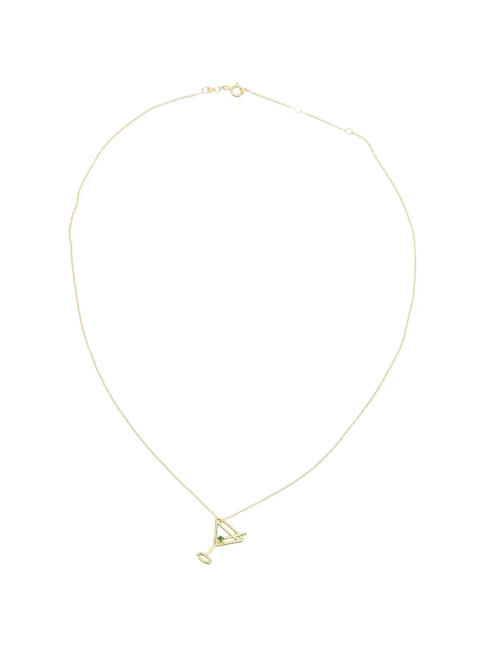 Aliita Martini emerald necklace - Oro