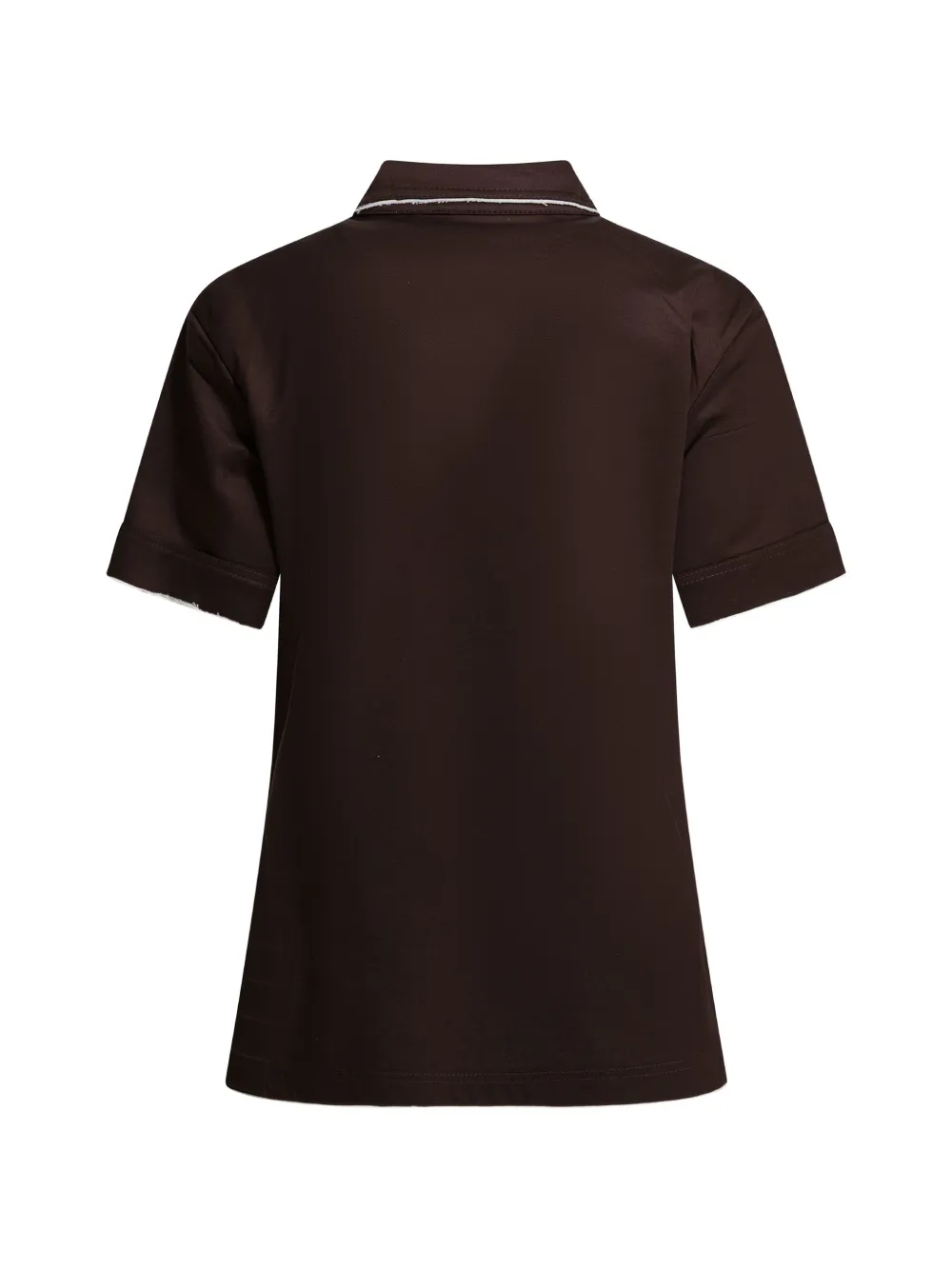 Prada Polotop met afwerking Bruin