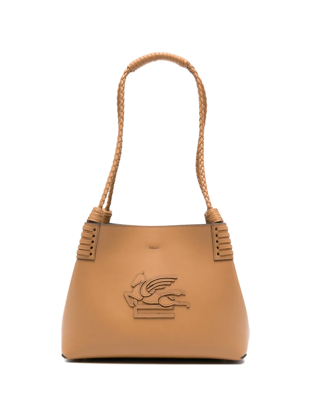 ETRO braided-handle tote bag - Marrone