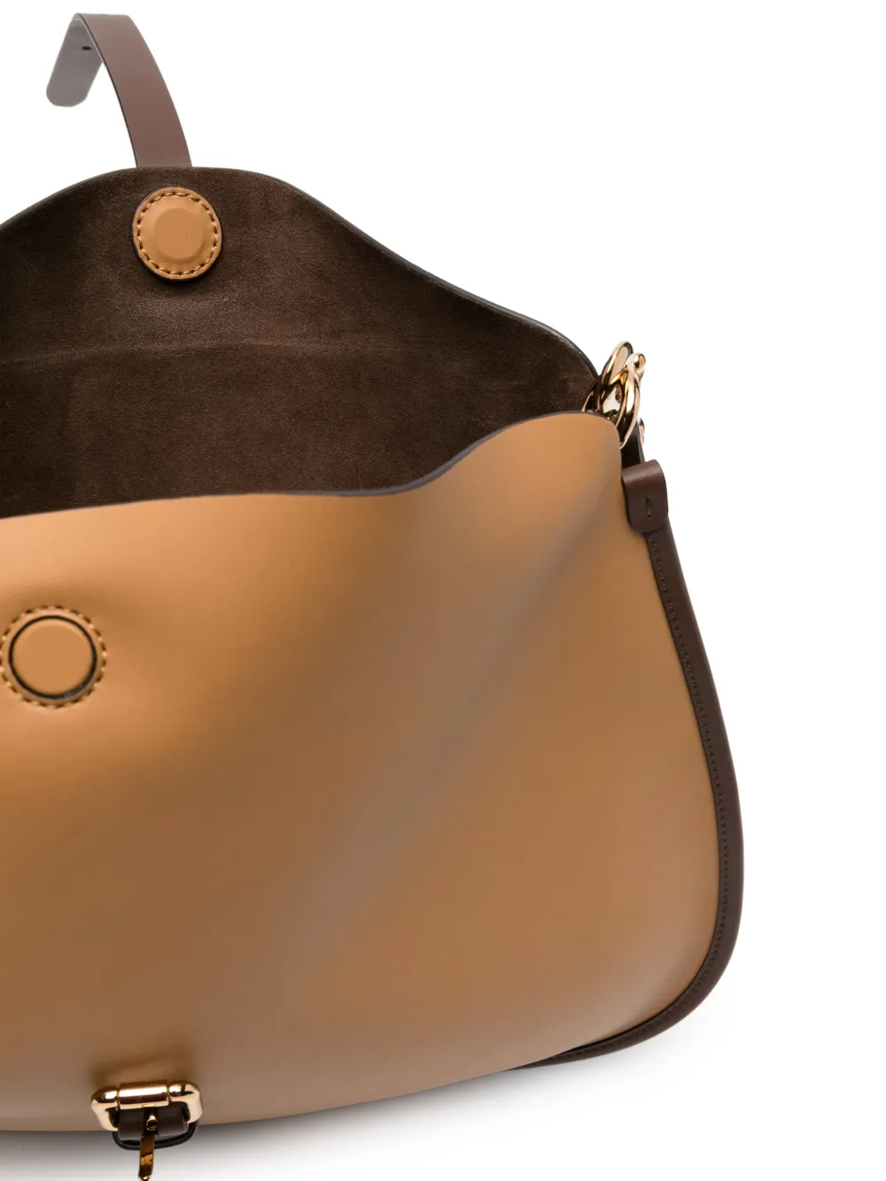 ETRO Leren shopper Bruin