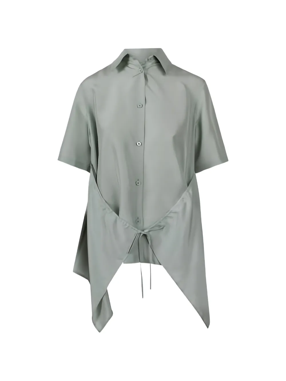 Christian Wijnants tie detail shirt - Green