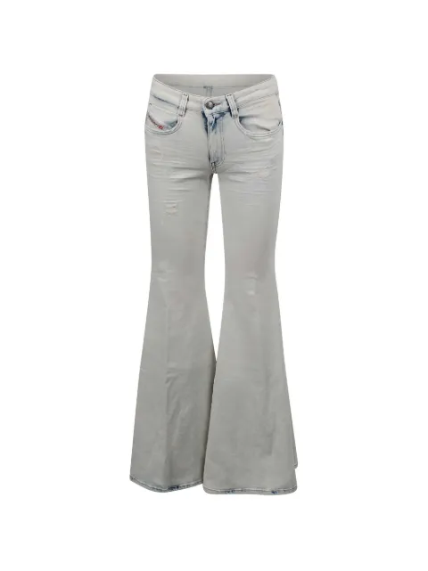 Diesel distressed flared jeans