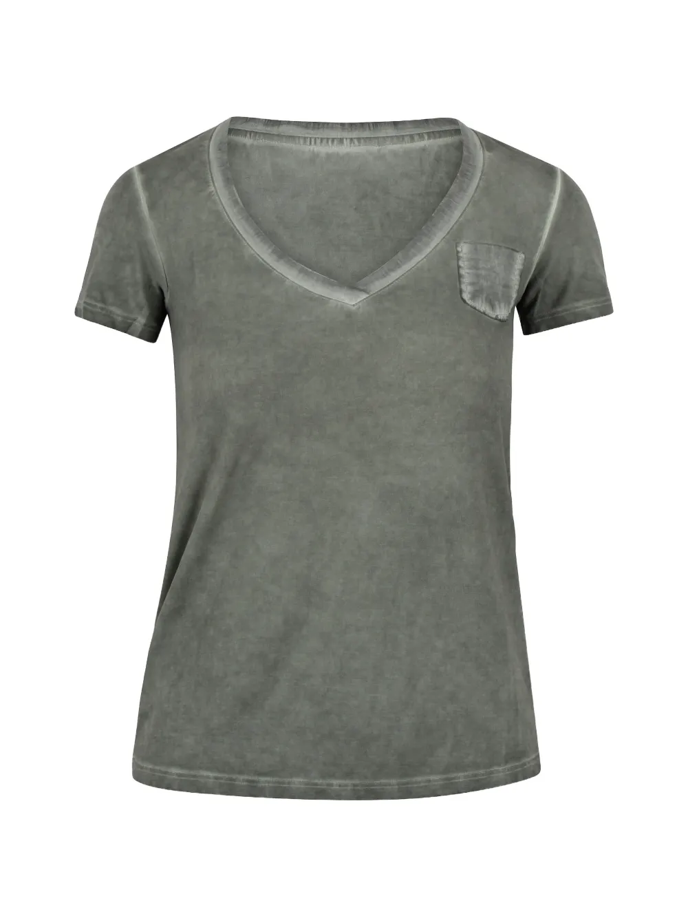 PLOUMANACH V-neck T-shirt - Verde