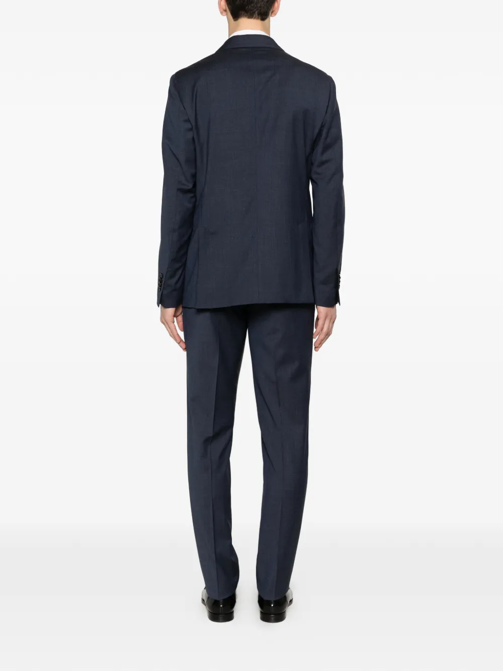 Lardini Pak met dubbele rij knopen Blauw