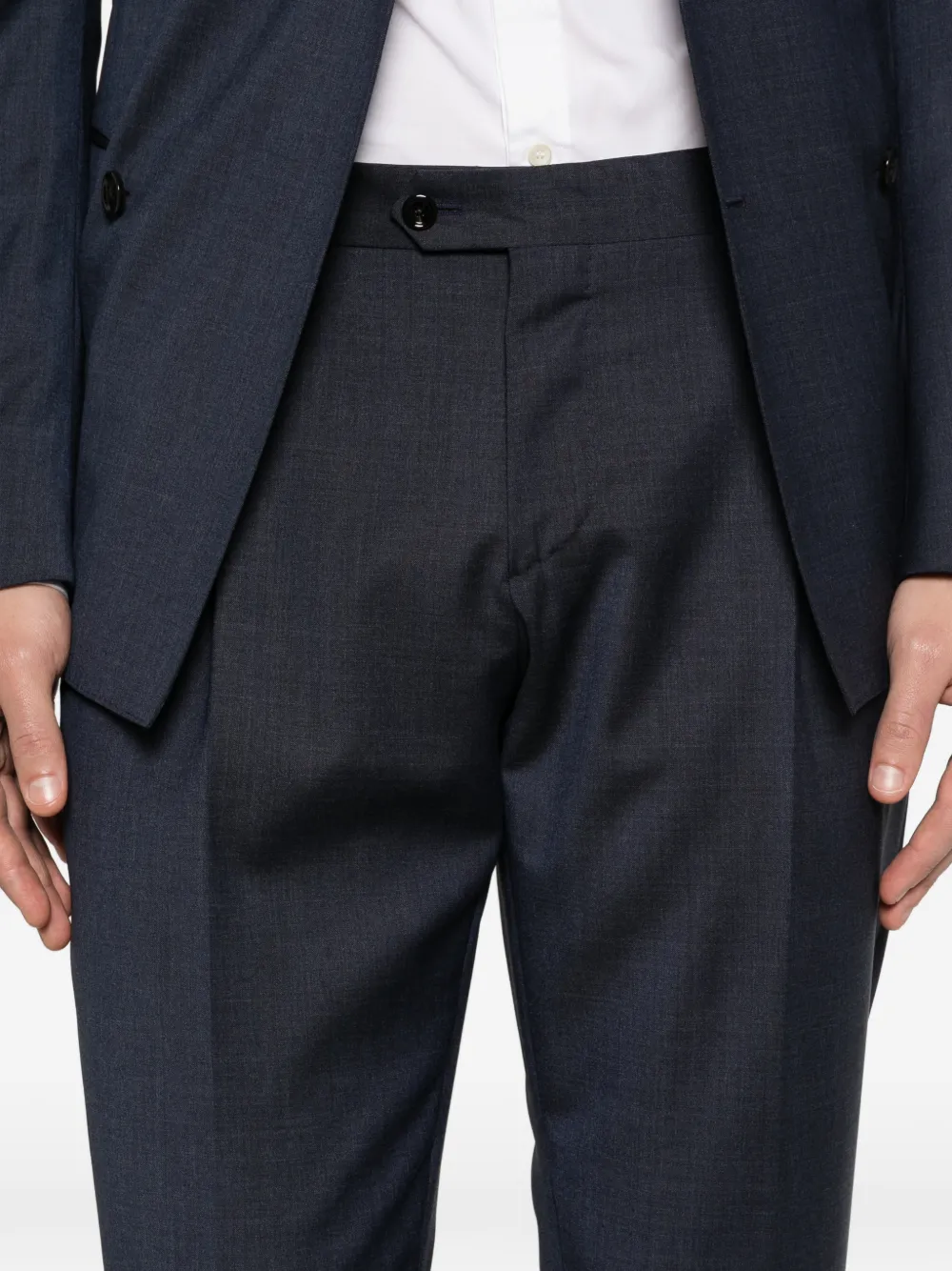 Lardini Pak met dubbele rij knopen Blauw