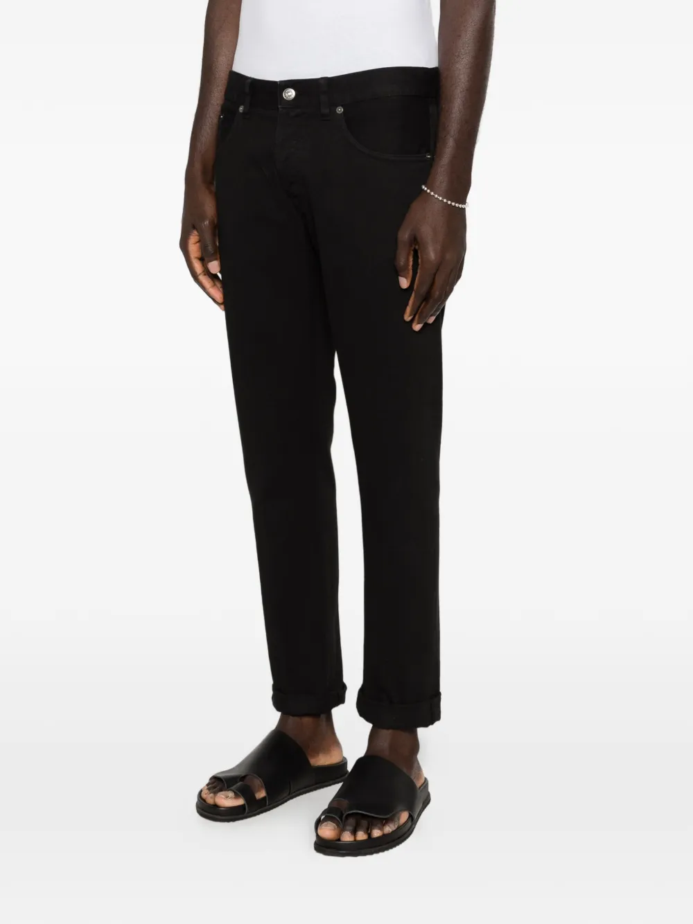  Dondup Cuffed Jeans - Black 