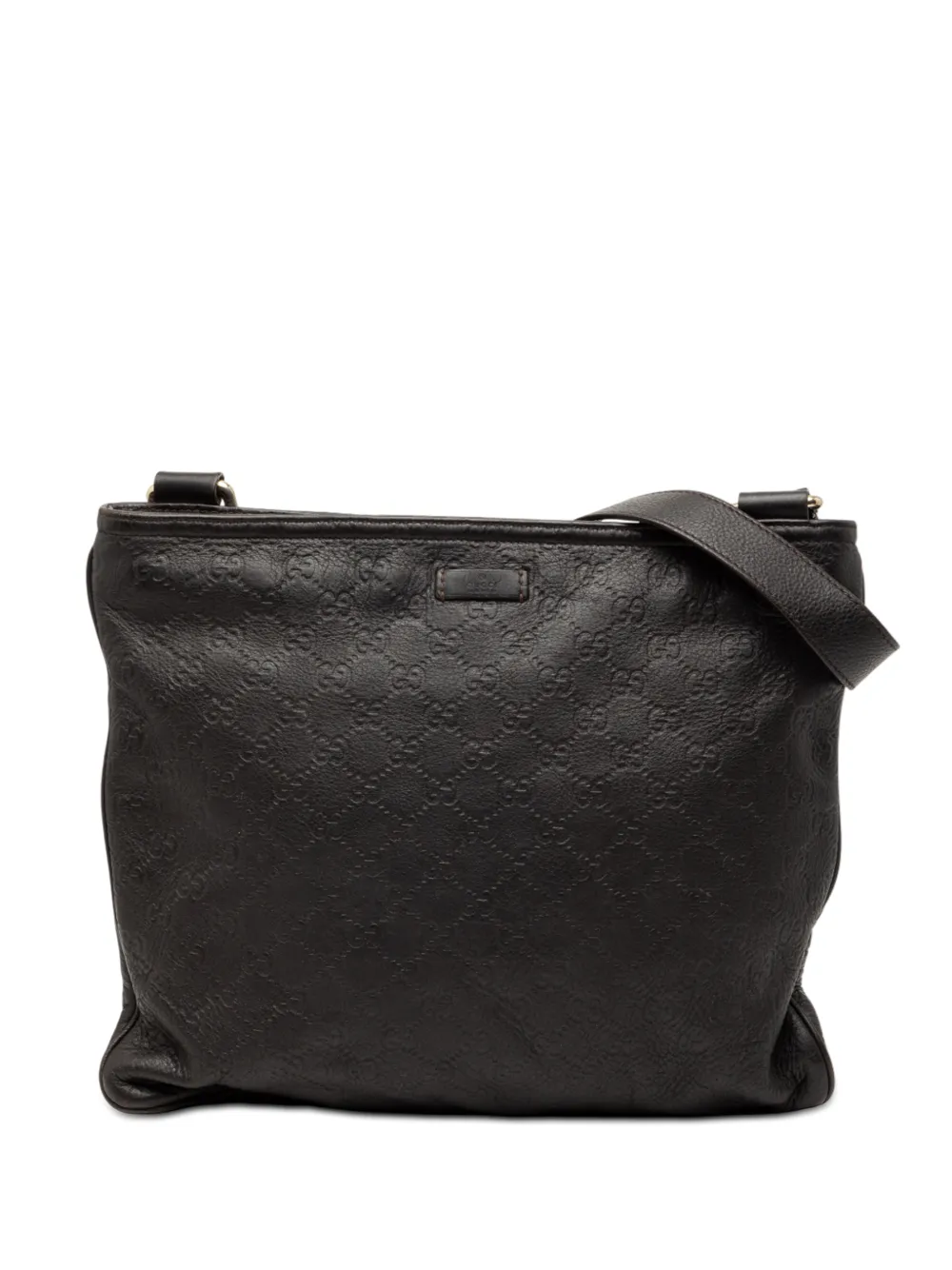 Gucci Pre-Owned 2000-2015 Guccissima crossbody bag - Marrone