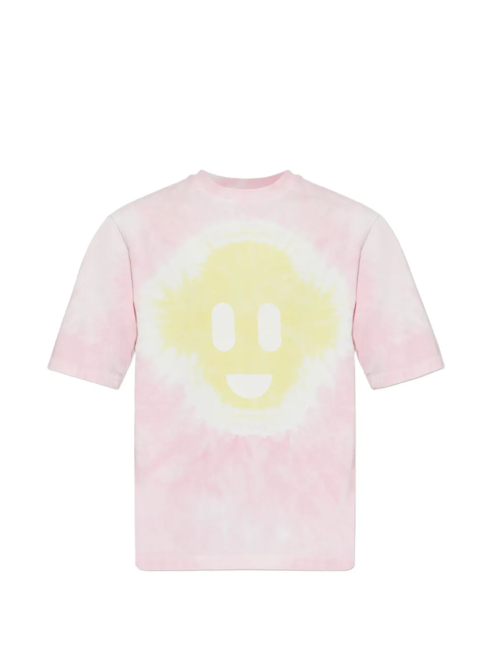 Casablanca tie-dye graphic T-shirt - Rosa
