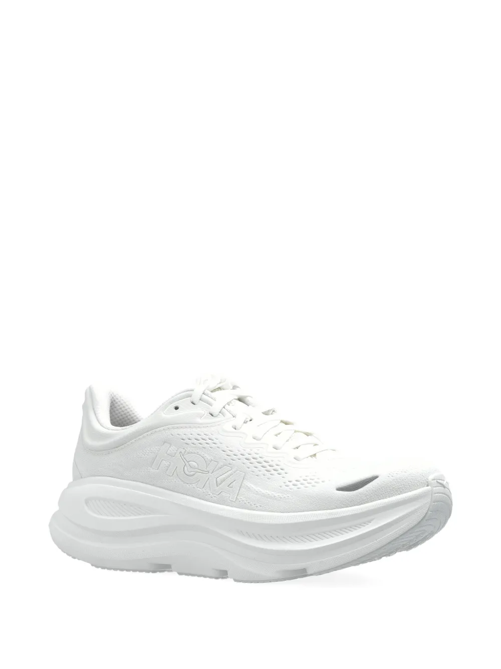 HOKA Bondi 9 sneakers met logodetail Wit