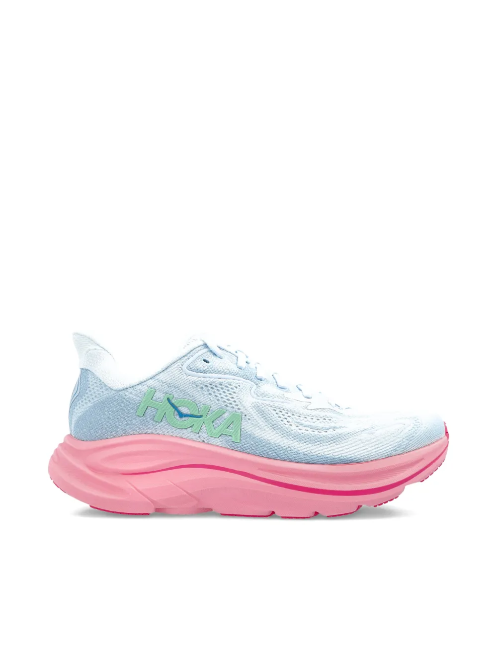 HOKA Clifton 10 logo-detail sneakers - Blu