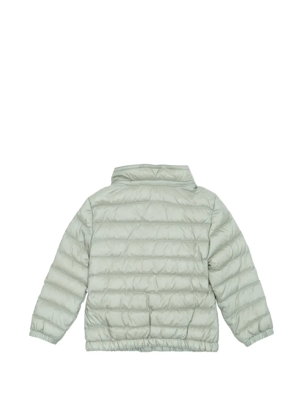 Moncler Enfant Gewatteerd jack met logopatch Groen